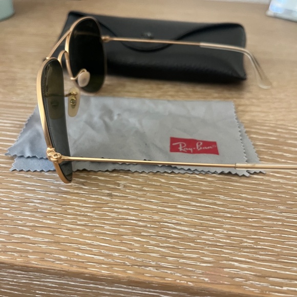 Ray ban aviator 3025 blue flash sunglasses. - Picture 3 of 6